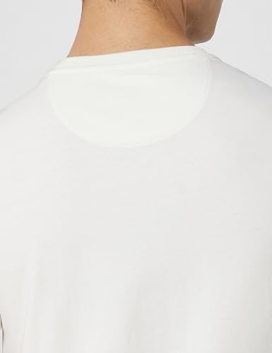 Image of U.S. POLO ASSN. Denim Co. Mens White Half Sleeve Cotton Fitted T-Shirt