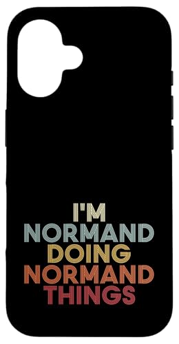 Normand Name Normand Personalized Name First Given �X�}�z�P�[�X iPhone 16 �p