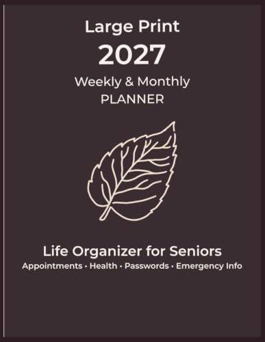 12. Large Print Puzzle Book for Seniors