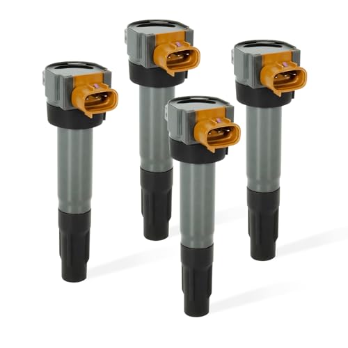 イグニッションコイル 4本セット スズキ車用 SX4 YA11S YB11S YC11S エスクード TDA4W キザシ RE91S RF91S スイフト ZD72S ZC32S ZC71S ZC72S ソリオ バンディット MA15S用 3ピン 純正参考番号：33400-51K40、3340051K40