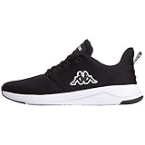 Kappa Unisex Kumber Sneaker, 1110 Black White, 37 EU