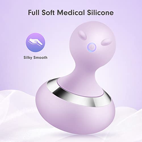 Joyaka Cordless Electric Massager With 10 Powerful Vibrations, Rechargeable Handheld Neck Mini Massager, Purple #TOP4