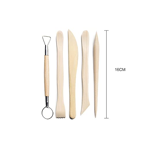 Kit de 33 Outils de Moulage en Argile polymère, Ensemble de Sculpture en Argile, Sculpture, lissage, Cire, poterie, céramique, Outils sculptés