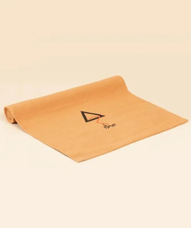 Image of Isha Life Cotton Rug Yoga Mat | Handloom Cotton Yoga Rug | Natural & Breathable Material | Suitable for Yoga, Meditation & Floor Exercises