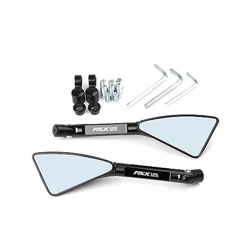 ɓK Op MSX125 MSX 125 2014 2015 2016 2017 2018 jo[TI[goC~[ CNC TChobN~[obN~[(Black)