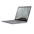 2018 Microsoft Surface Laptop 2 con Intel Core i5-8250U (13,5-pollici, 8GB RAM, 128GB SSD) (QWERTY Inglese) Platino (Ricondizionato)