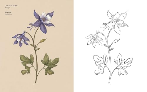 Image of Floriography Coloring Book