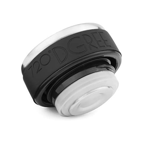 720°DGREE Replacement Lid “milkyBottle” | Black Cover