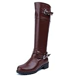[Característica]: Slip-on, cuero de ante, tacón de bloque de 6 cm, forro de piel, uso duradero.