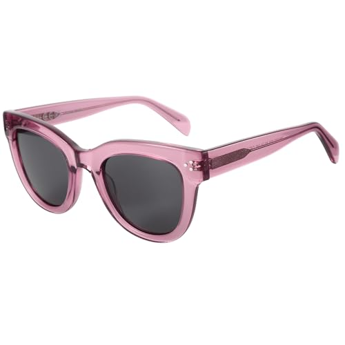 ZENOTTIC Gafas de Sol Polarizadas para Mujer : Ojo de Gato Moda Dama - Estilo Retro Clásico Protección UV400