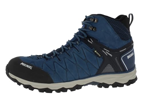 Meindl Mondello Mid GTX wasserdichte und leichte Wanderstiefel mit Comfort Fit Leiste speziell für breite Füße | Wanderstiefel |Wanderschuhe Marine/Dunkelblau EU 47