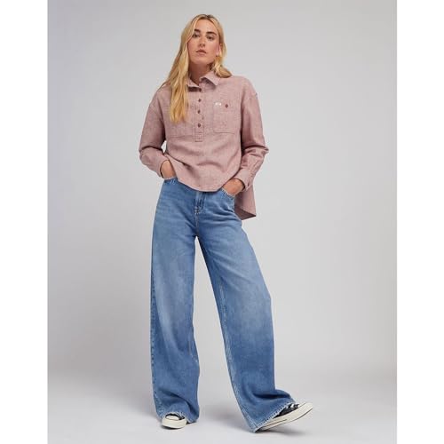 LEE - Jeans Damen - High Waist Wide Leg Fit - Stella - Take The Hint – Ansicht 6