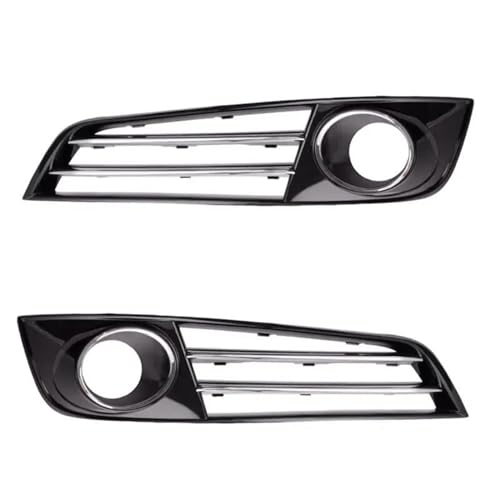 Paire de grilles antibrouillard pour Audi A8L S8 D4 (2010-2013) : restauration esthétique premium