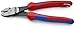 KNIPEX - 74 22 200 T BKA Tools - High Leverage Angled Diagonal Cutters, 12 Degree Angled, Multi-Component, Tethered Attachment (7422200TBKA)