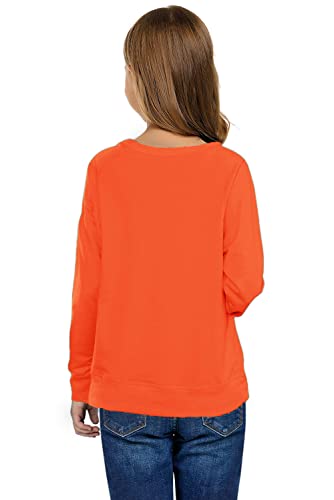 Image of Remimi Kids Halloween Sweatshirt Long Sleeve Thanksgiving Tops 3-14 Years