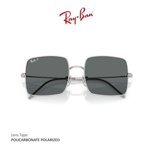 Image of Ray-Ban Sunglasses for Women - 0RBR0104S Square Reversed | Ray-Ban Sunglasses - Non-Polarized Lenses, Metal Frame Designer Sunglasses Womens