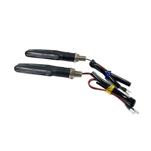 Luz de señal de giro para motocicleta intermitente ámbar LED universal 12v para moto luces traseras