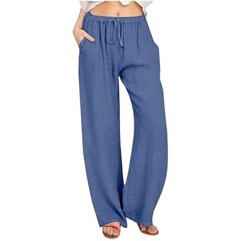 Pantalon Fluide Femme Wyongtao Cover