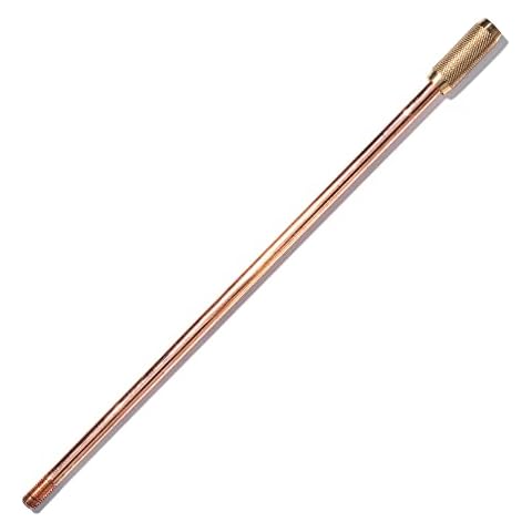 Extension Rod For Generator Grounding Kit, Extend The Copper Grounding Rod For Electric Fence To Get Deeper Into The Earth And Get A Better Grounding, Compatible With The Nasafes Grounding Rod Kit Cover