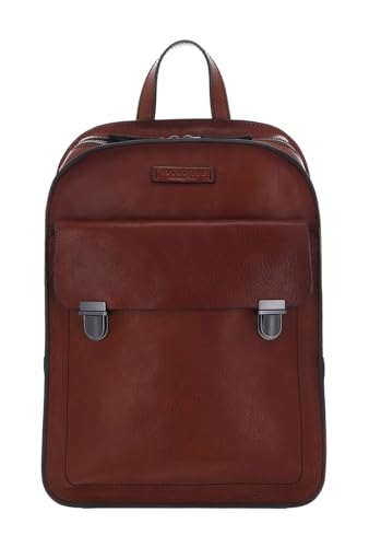 Questo zaino The Bridge offre idoneità quotidiana e stile italiano. Lo zaino elegante e versatile offre spazio sufficiente per riporre documenti, oggetti di valore e altri piccoli oggetti. Così siete ben attrezzati nella vita di tutti i giorni. Dimensioni: 28 x 40 x 10 cm