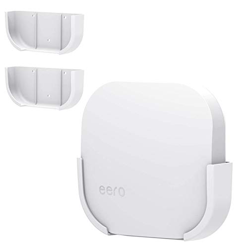 Wall Mount Bracket for Eero, For eero Wifi Wall Mount Holder, Improve Your eero Pro Home WiFi System WiFi Signal,Simple Designed Accessories Bracket Stand by Mrount