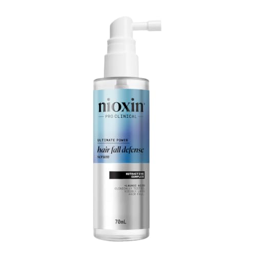 Nioxin Trattamento Anticaduta Professionale Senza Risciacquo per Cuoio Capelluto - Siero per Capelli Assottigliati con Caffeina e Niacinamide (70ml)