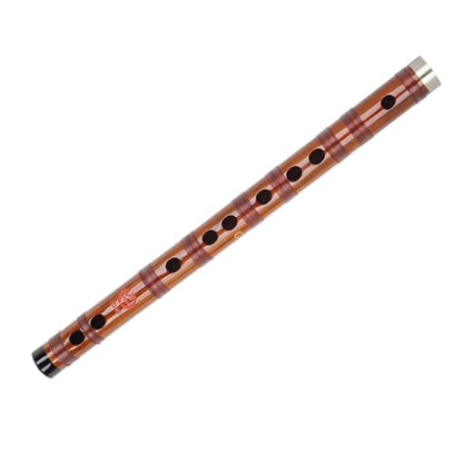 HEMOTON 1Set Flute for Beginners Dizi Lightweight Woodwind Instrument Easy to Blow Portable Chinese Musical Instrument for Adults Includes Accessories