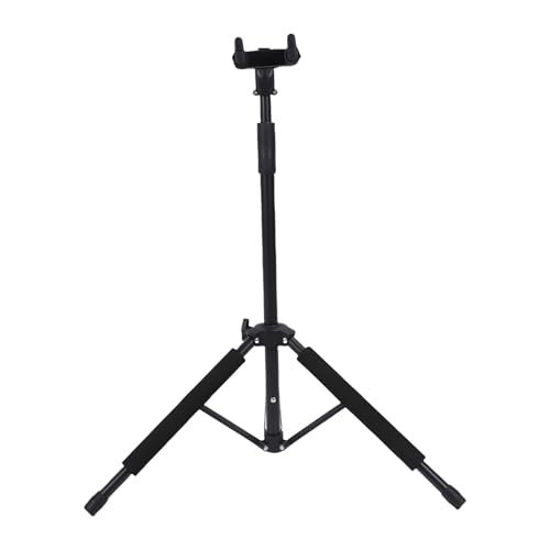 Alomejor Support de Guitare, Crochet de Réglage Automatique à Verrouillage par gravité avec Rembourrage en Flanelle Douce et Support D'instrument de Réglage de la Hauteur pour Guitare