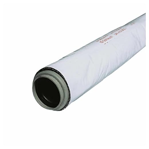 Vlies-Schlauch Abfluss für HT-Rohre und SML-Rohre zur Isolierung/Länge 10 m/Stärke 4 mm (DN 80)