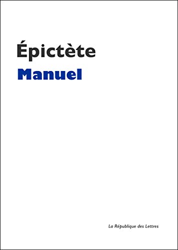 Télécharger Manuel d'Épictète PDF Ebook En Ligne