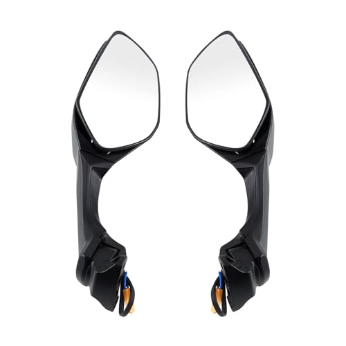 Rétroviseurs moto LED clignotants de remplacement Kawasaki Ninja ZX10R 16-25
