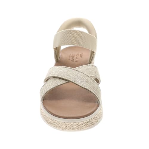 Image of Skechers BOBS Sun Ray-Bright Take Women's Sandal, 8.5 C /D US, Natural