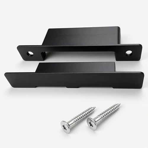 Screen Room Drain Kit, Patio Drain Screen for Aluminum Porch Enclosure Bottom Rail, Low Profile Water Drain Inserts for Removable Porch Enclosure and Screened Patio (Black)