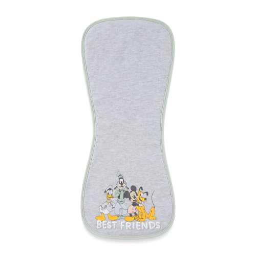 Image of Disney Baby Mickey Mouse Burp Cloths 3 Pack 20 inch x 10 inch Burping Rags Infants