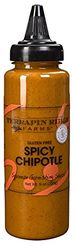 Terrapin Ridge Farms All You Can Squeeze Gourmet Sauce Set Gift Box for Grilling and Dipping – Spicy Chipotle, Everything Aioli, Bacon Aioli, Buffalo Ranch #5