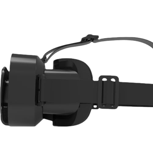 Auriculares VR con controlador para teléfonos inteligentes de 4.7 a 7 pulgadas, lentes antiluz azul de 110° FOV HD, IPD ajustable de 58.5-70.5 mm, gafas de realidad virtual ABS portátiles ligeras para