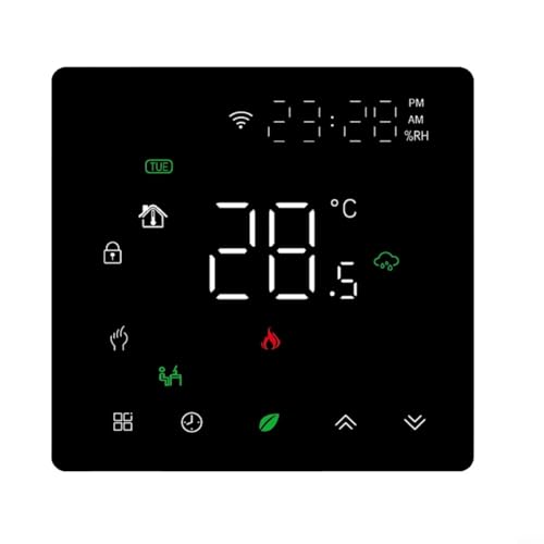 Contrôleur de température numérique programmable haute précision noir