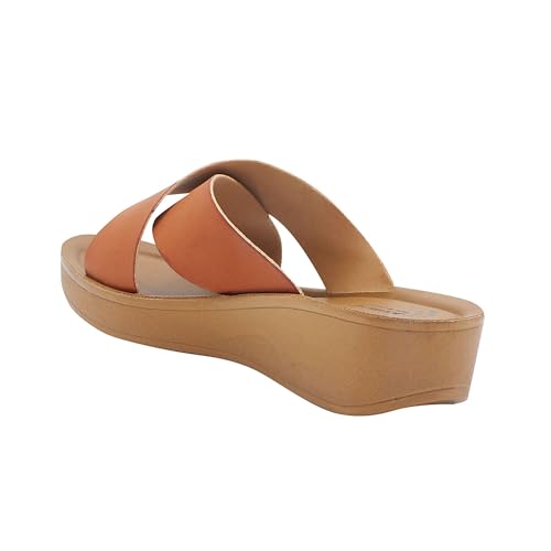 Image of AEROWALK Stylish Fashion Slipper for Women | Comfortable| Lightweight | Anti Skid | Casual Office Footwear (ATB2)