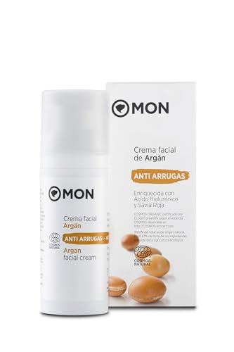 MON Crema De Argán Y Ácido Hialurónico Anti Arrugas 50 ml