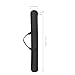IMIKEYA Waterproof Flute Carrying Bag - Shakuhachi Flute Case for Easy Storage and Transport, Black, 71.00X9.00X2.50CM, Casual