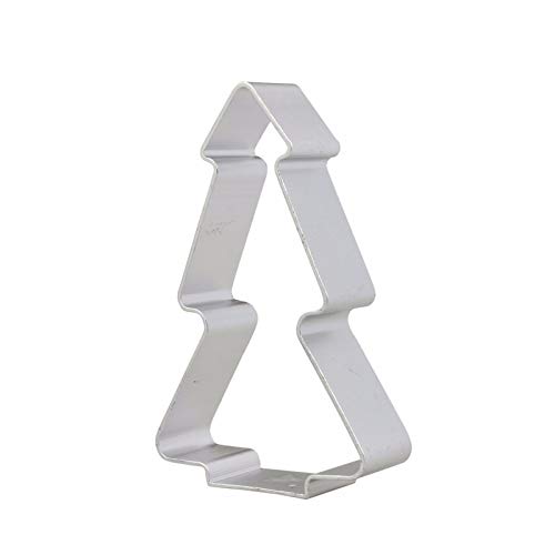 FiedFikt Keksausstecher in Form eines Hauses, Gebäck, Kuchen, Kastenform, Keksausstechform, Backen, Backen, Fondant, Kekse, Form, 1 Stück D