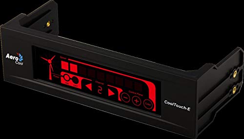 Aerocool Cool Touch-E Regolatore per Ventole, Nero...