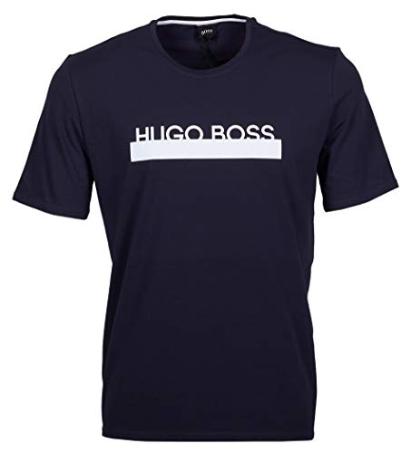 BOSS Identity T-shirt RN, T-Shirt Uomo, Blu (Dark
