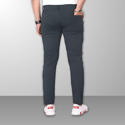 Image of Men's Stylish Slim Fit Trousers for Office and Casual Wear | Versatile Men's Trousers | Ideal for Formal Events and Everyday Casual Wear