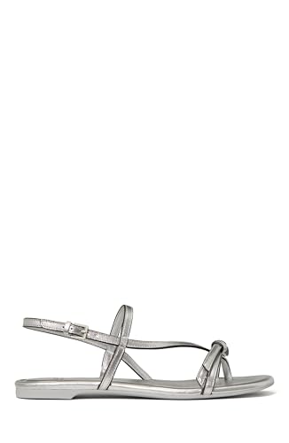 Image of kate spade new york Loop Smooth Leather Flat Sandal