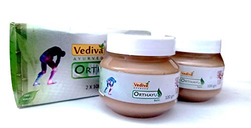 Vediva Ayurveda Balm for Muscle Pain I knee pain I back pain I color- Brown100g_Pack of 2 | AYUSH approved