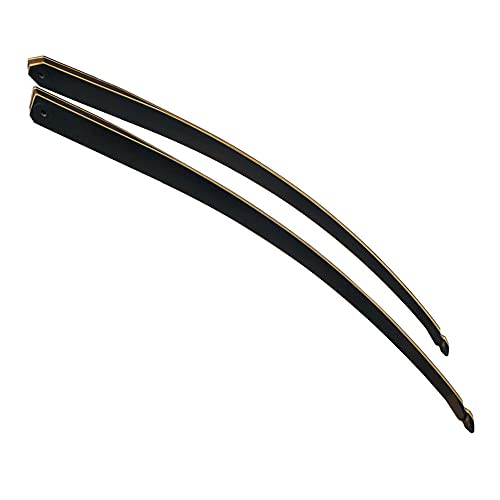Branches d'arc de rechange noir 152,4 cm pour tir de loisir et chasse 30 à 60 lbs