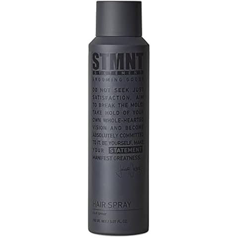 STMNT STATEMENT GROOMING GOODS Hairspray 150ML | Leichter, formbarer Halt mit Memory-Effekt Cover