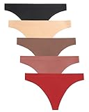 VOENXE Comfortable Seamless String Tanga for Women765416352