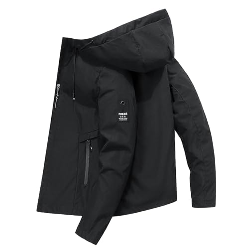 Generico Giacca da sci invernale da uomo foderata in pile